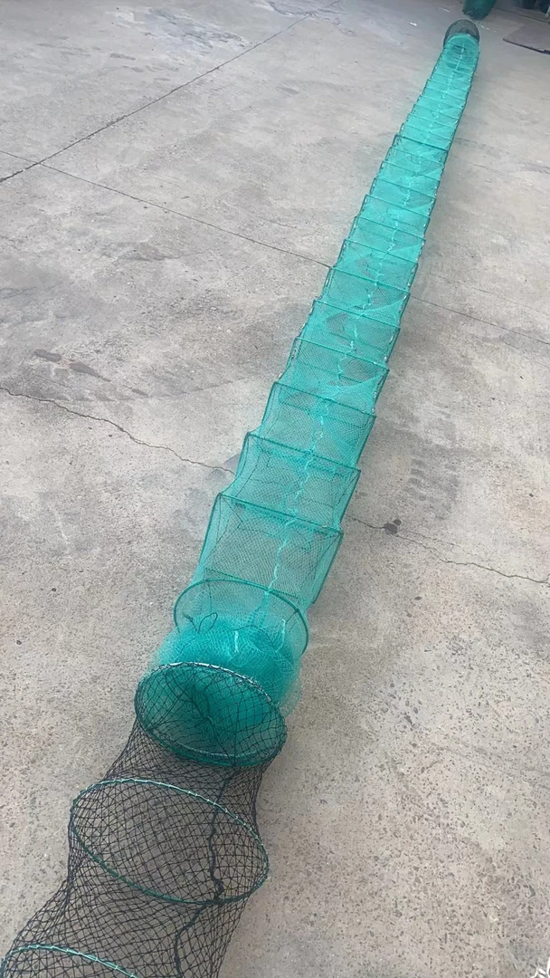 5米4股16节10门加粗1.5网目特优龙虾网