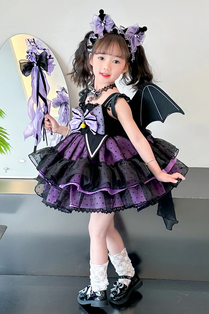 库洛米吊带裙超 可爱超蓬松