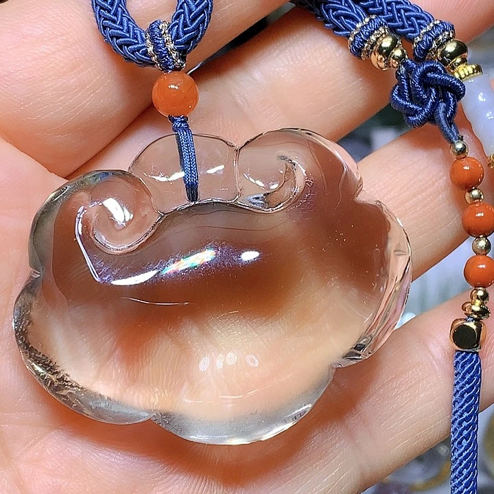 水晶吊坠未镶嵌天然水晶