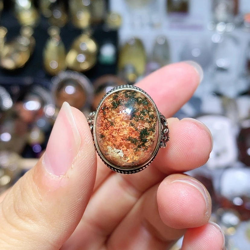 【闪购商品】水晶戒指银S925镶嵌小***?