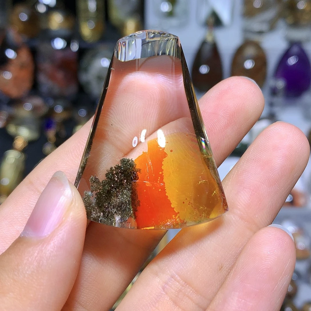 水晶吊坠未镶嵌赛*吊坠