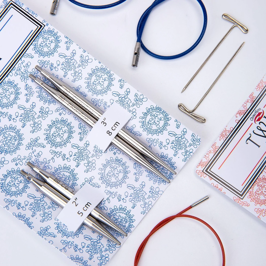 巧姑 单付袖子针 ChiaoGoo 超短环针 袜子针 可拆卸环针 棒针