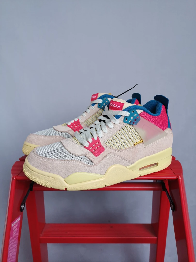 Aj4union粉43码原盒 个位数下地 鞋头满星 JJ3005 鞋