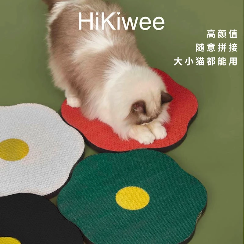 HiKiwee可贴式猫抓板防抓沙发高品质猫咪耐抓耐磨颜值立式磨爪板