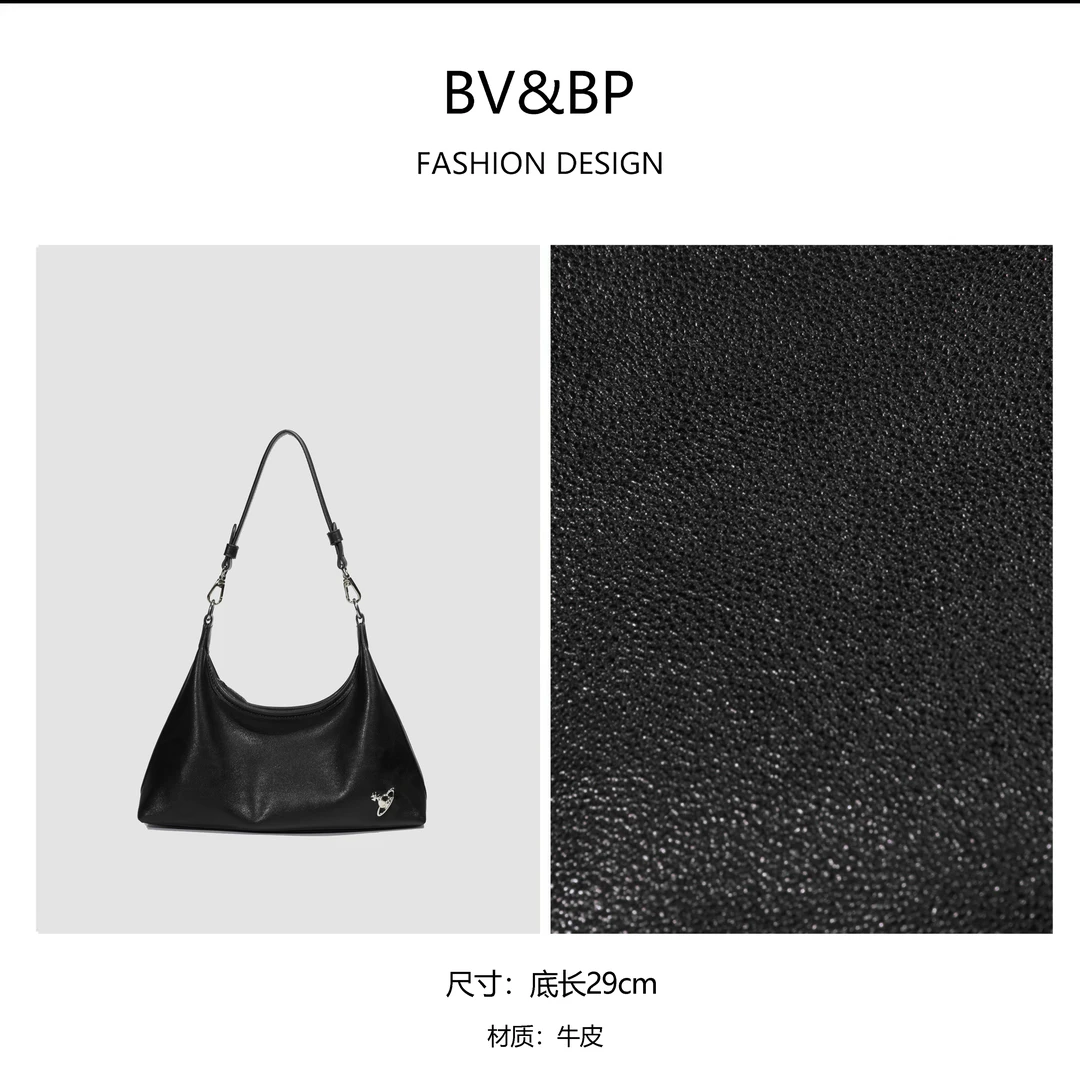 2024新款纯手工单肩手提包慵懒松弛包BV8952-黑色