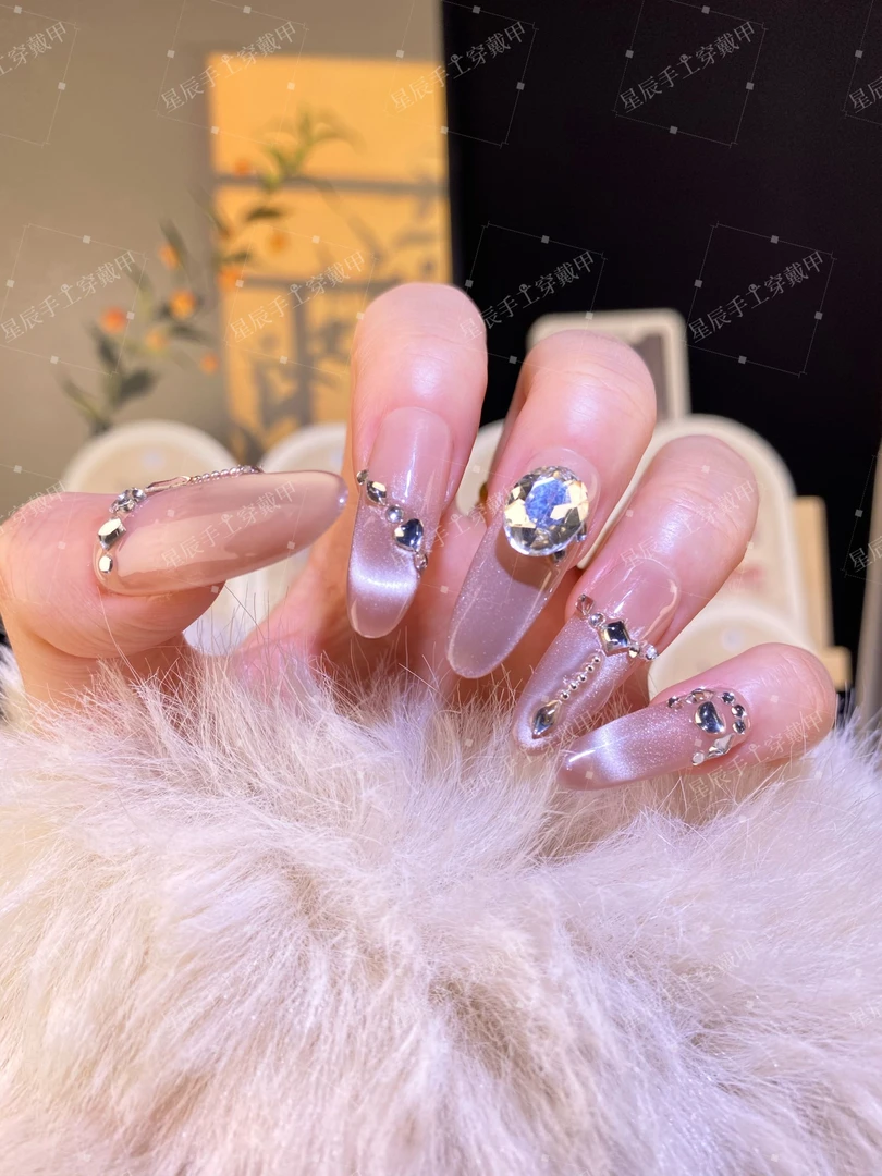 【拍下备注编码+抖音名】手工穿戴甲