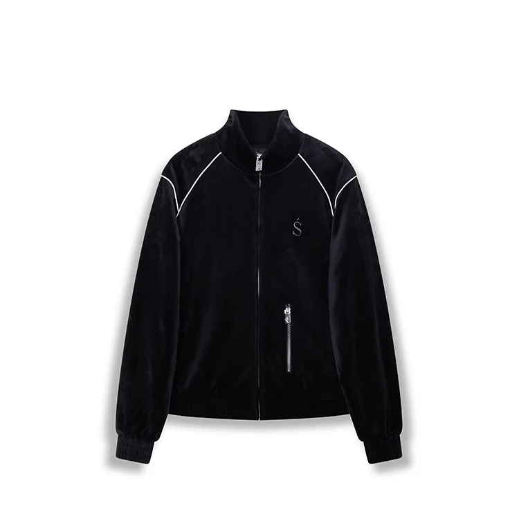 【官方正品】SCENEINSCENE 休闲情侣拉链外套开衫宽松男卫衣