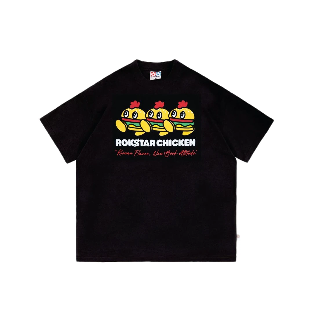 VandyThePink x Rokstar Chicken 纽约炸鸡联名 短袖