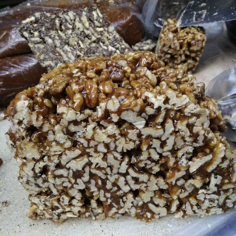 【五妹】云南特产手工核桃苏麻糖花生麦芽糖零食小吃0添加镇雄麻糖