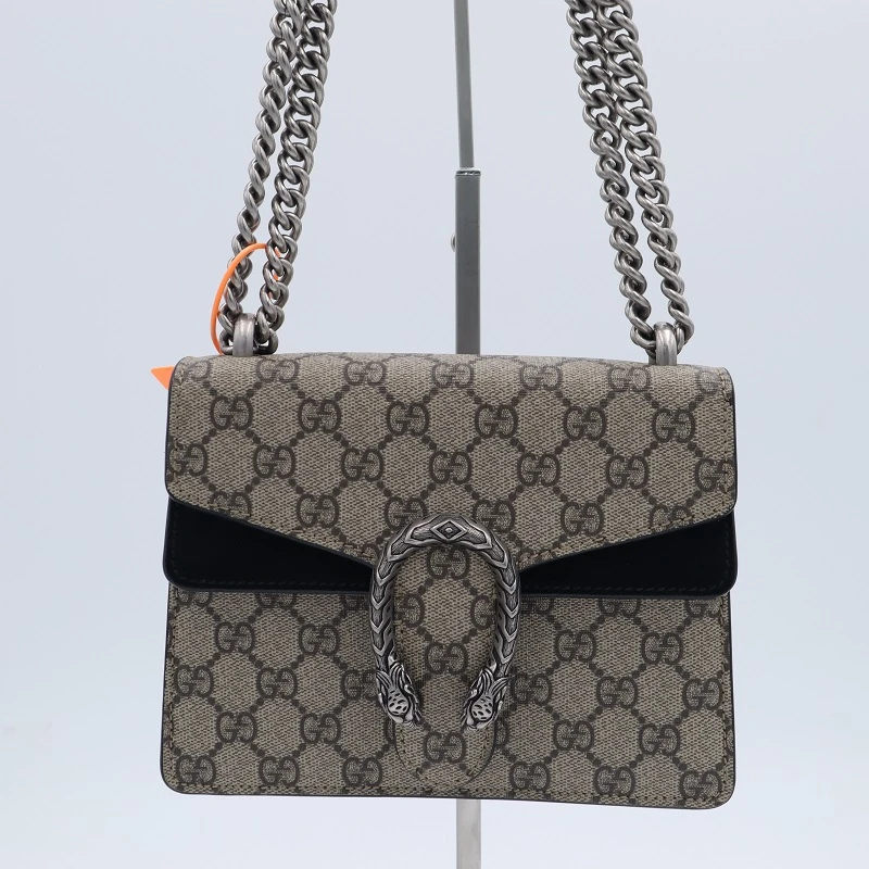 99新 GUCCI/古驰 99新 GUCCI/古驰 酒神小号黑色单肩/ 0524066