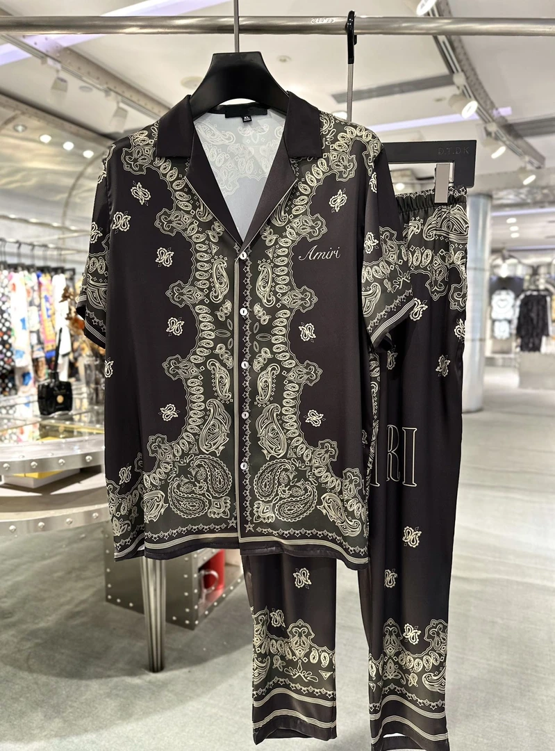 【2024新款集合】轻奢大码高品质时尚潮流欧货情侣家居时尚套装010