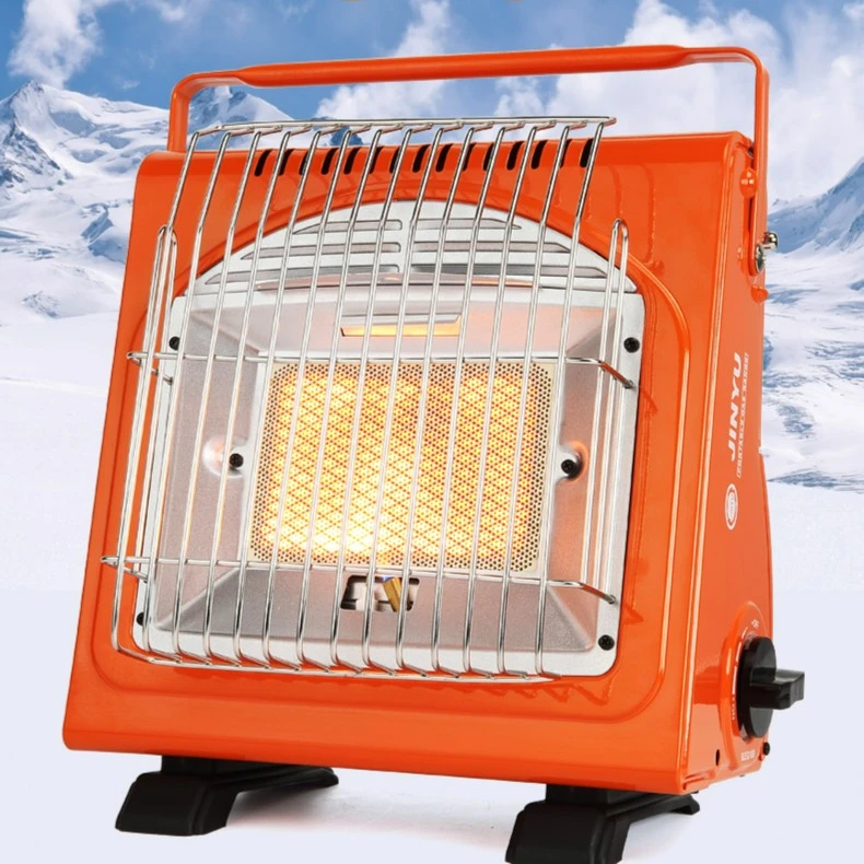 户外便携燃气取暖炉冬钓露营帐篷卡式取暖器家用车载多功能暖火炉
