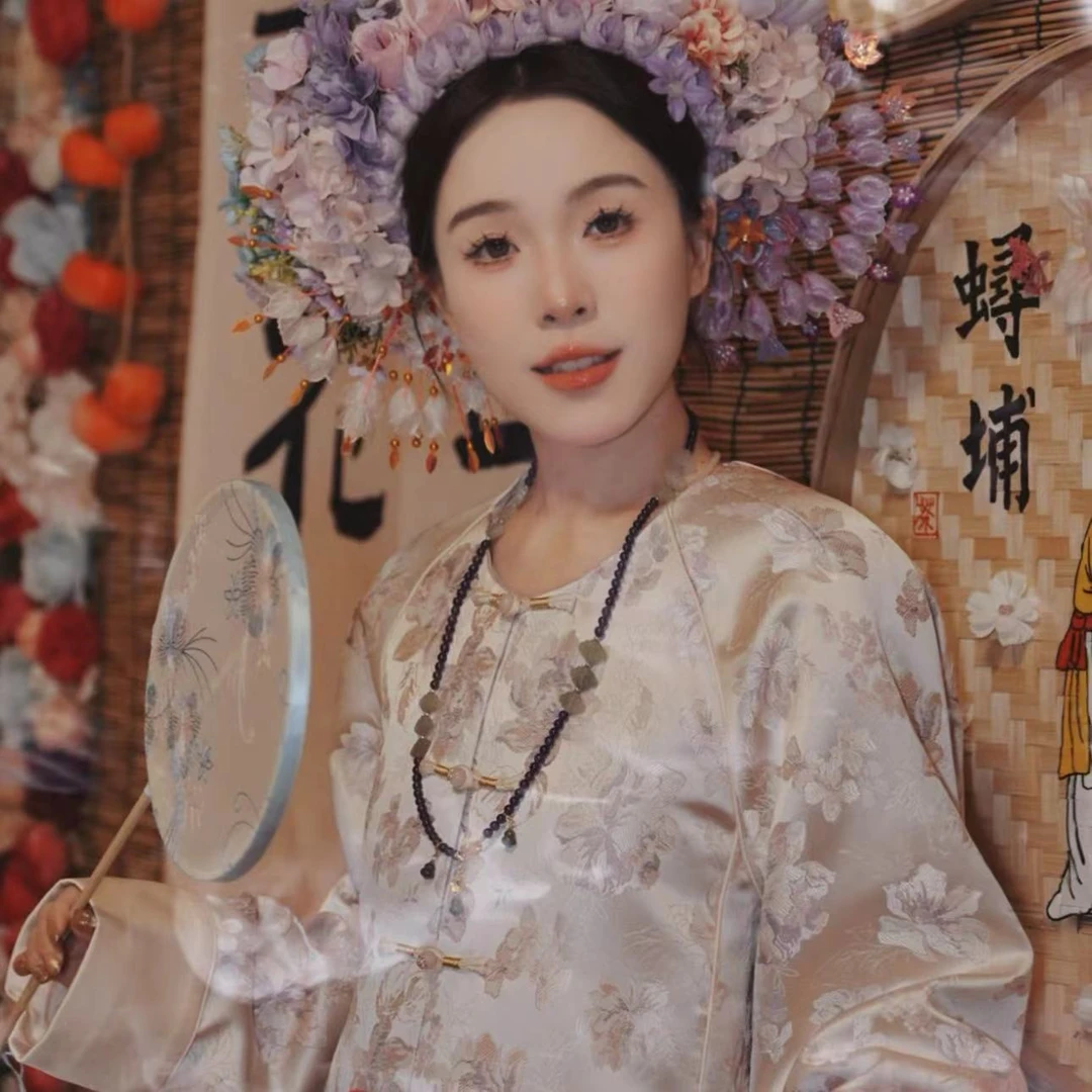 怦然心动！国风提花新中式外套！GZ3543