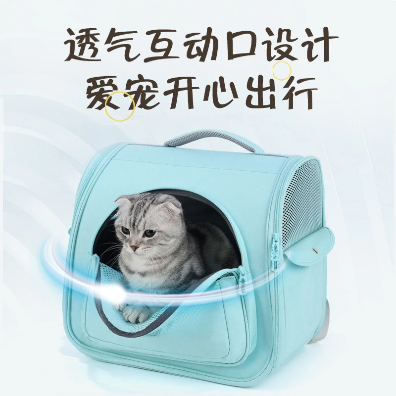 仅爱宠猫包外出便携大容量双肩猫书包宠物背包猫咪狗狗的外出包