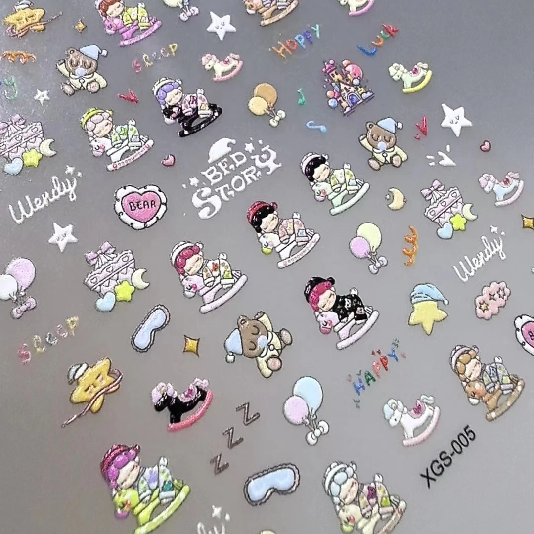 【木马温蒂贴纸3张随单】diy配件