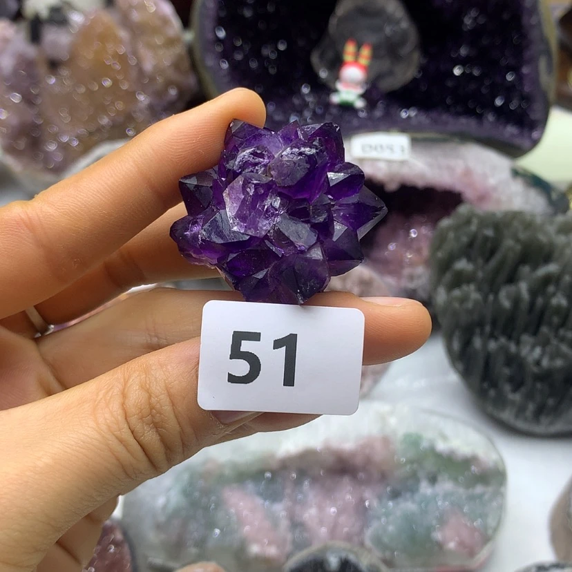 【闪购商品】紫晶大型摆件（非配饰）银S925镶嵌