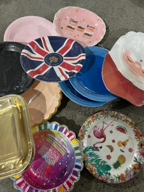 百货101 纸盘不挑色不挑款发5斤