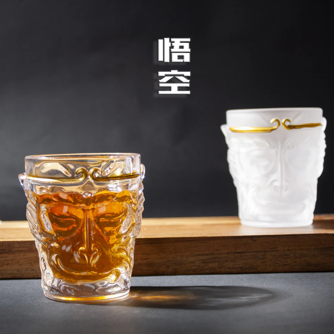 悟空杯主人杯男士功夫茶杯神魔杯喝茶杯黑神话琉璃黑悟空悟空杯