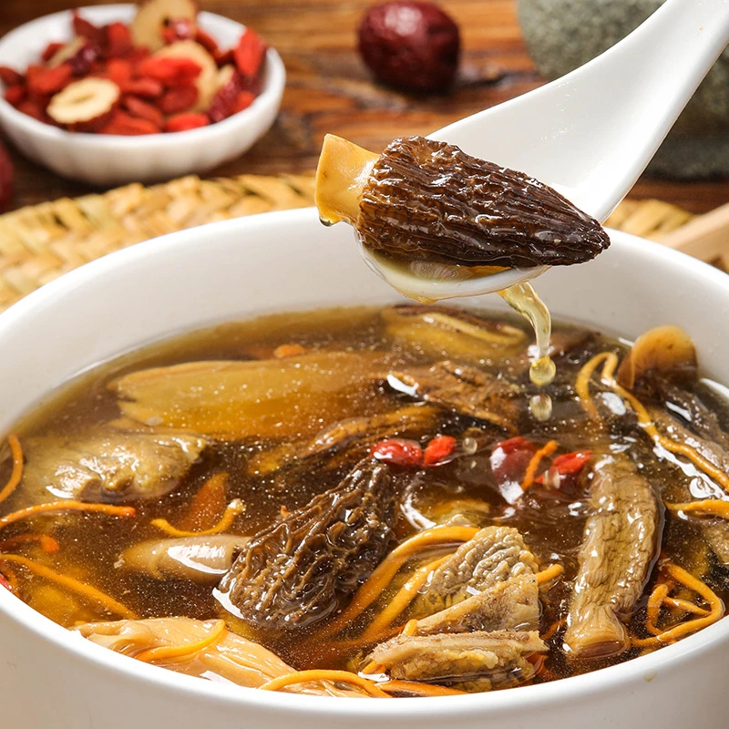 升级羊肚菌汤包煲汤菌菇调料食品食用菌干货净含量40g