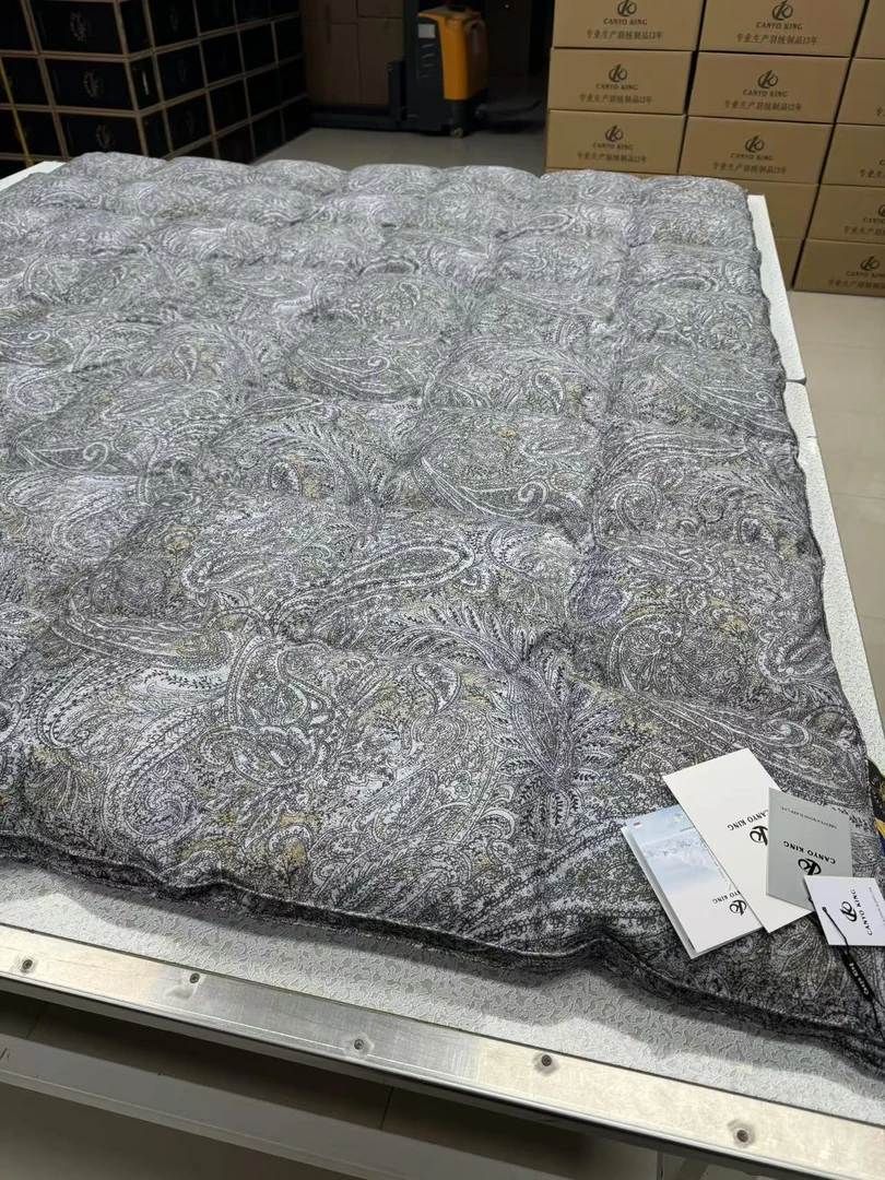 【佩斯利】抑菌升级超柔静音羽绒被