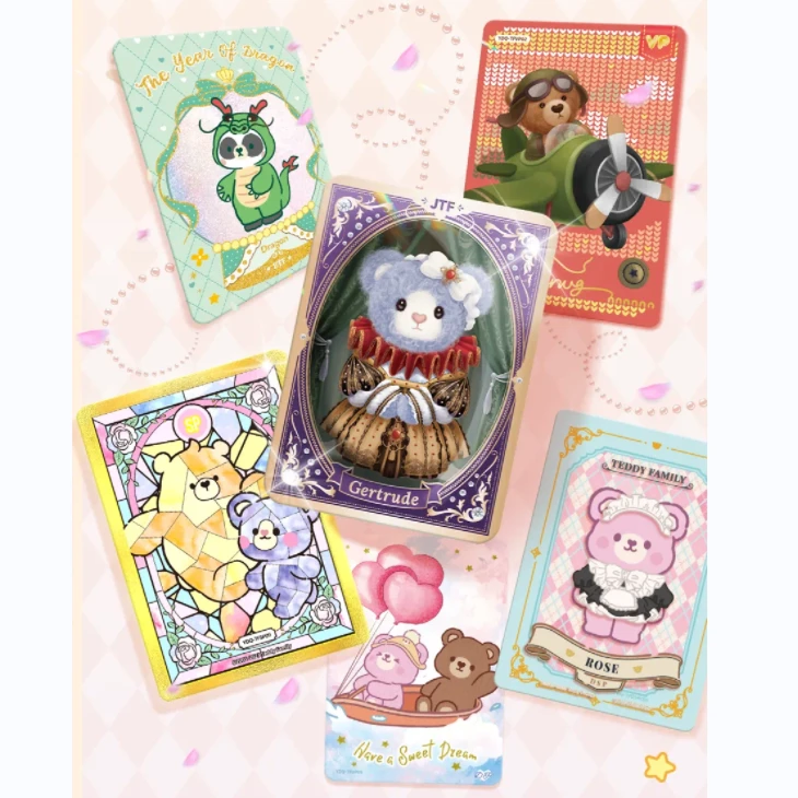 【屁桃】Teddy Family 泰迪之家典藏卡*有多趣出品（直播代拆）
