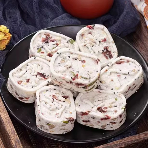 无蔗糖八珍糕250g坚果茯苓芡实淮山药薏米糕点代餐粗粮零食品