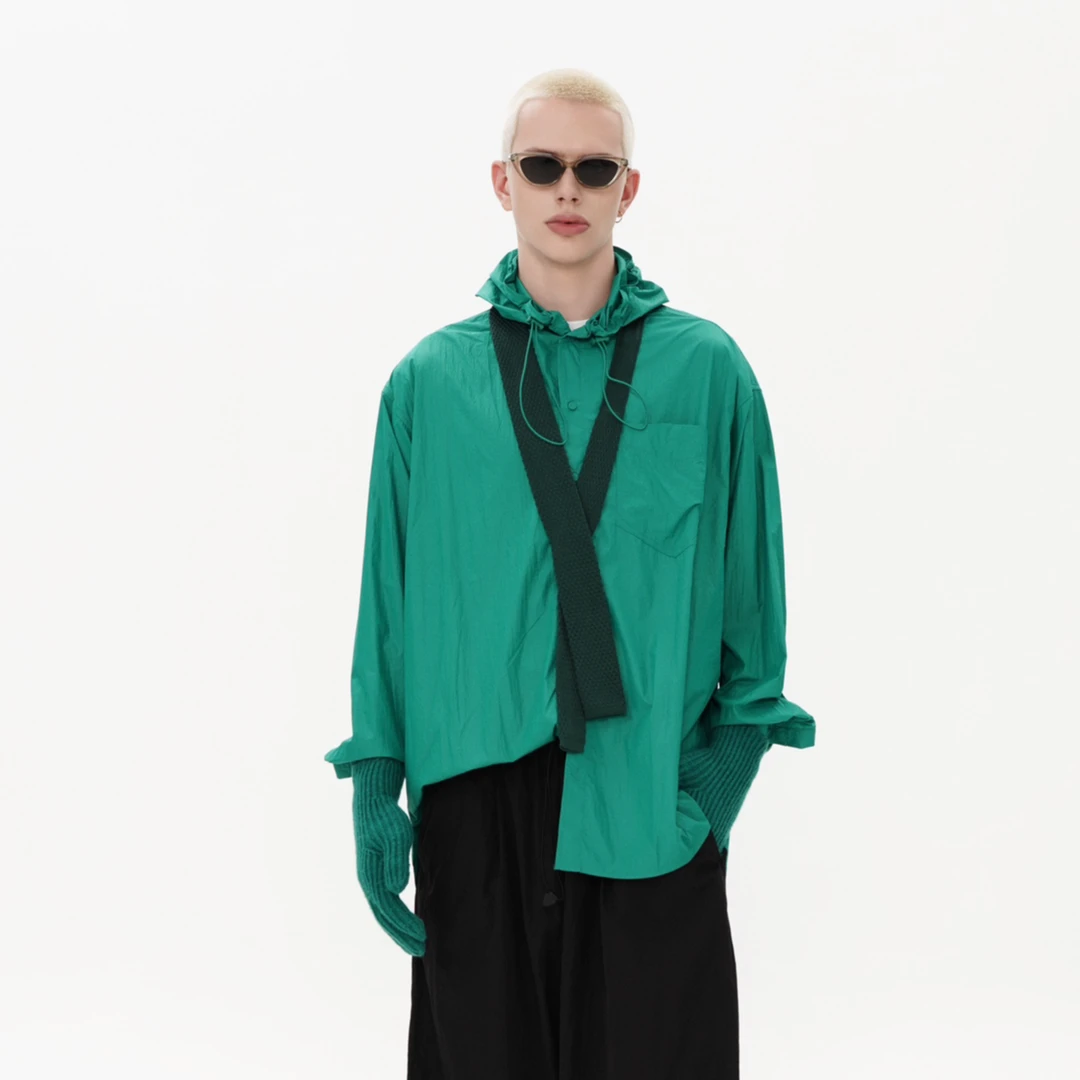 着乐城市旅行系列  UV功能防晒衬衣连帽外套 1527