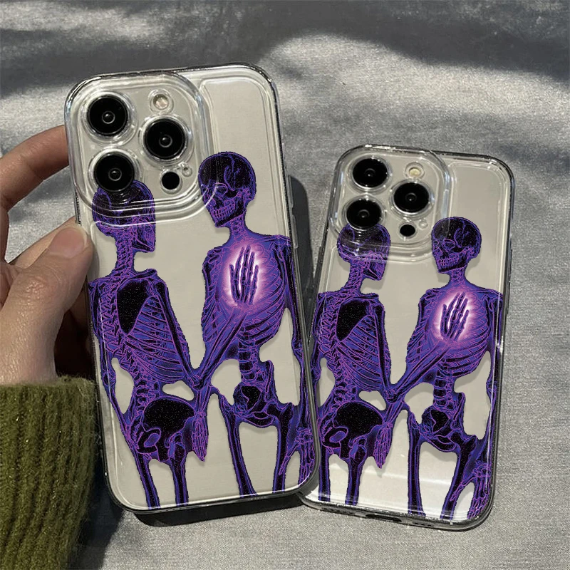 适用iPhone苹果12pro手机壳12/13mini/14max卡通A1864简约全包男