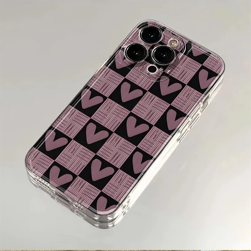 适用iPhone苹果15手机壳A1864时尚13pro/15plus/6plus精孔防摔男