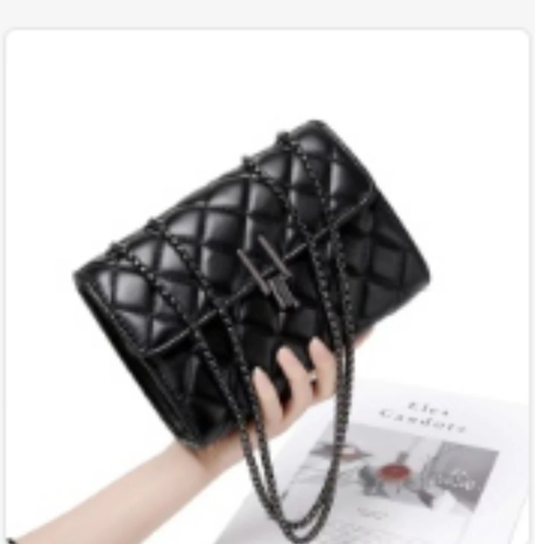 包包女2025新款小香风百搭时尚菱格链条包女单肩斜挎包小方包潮流