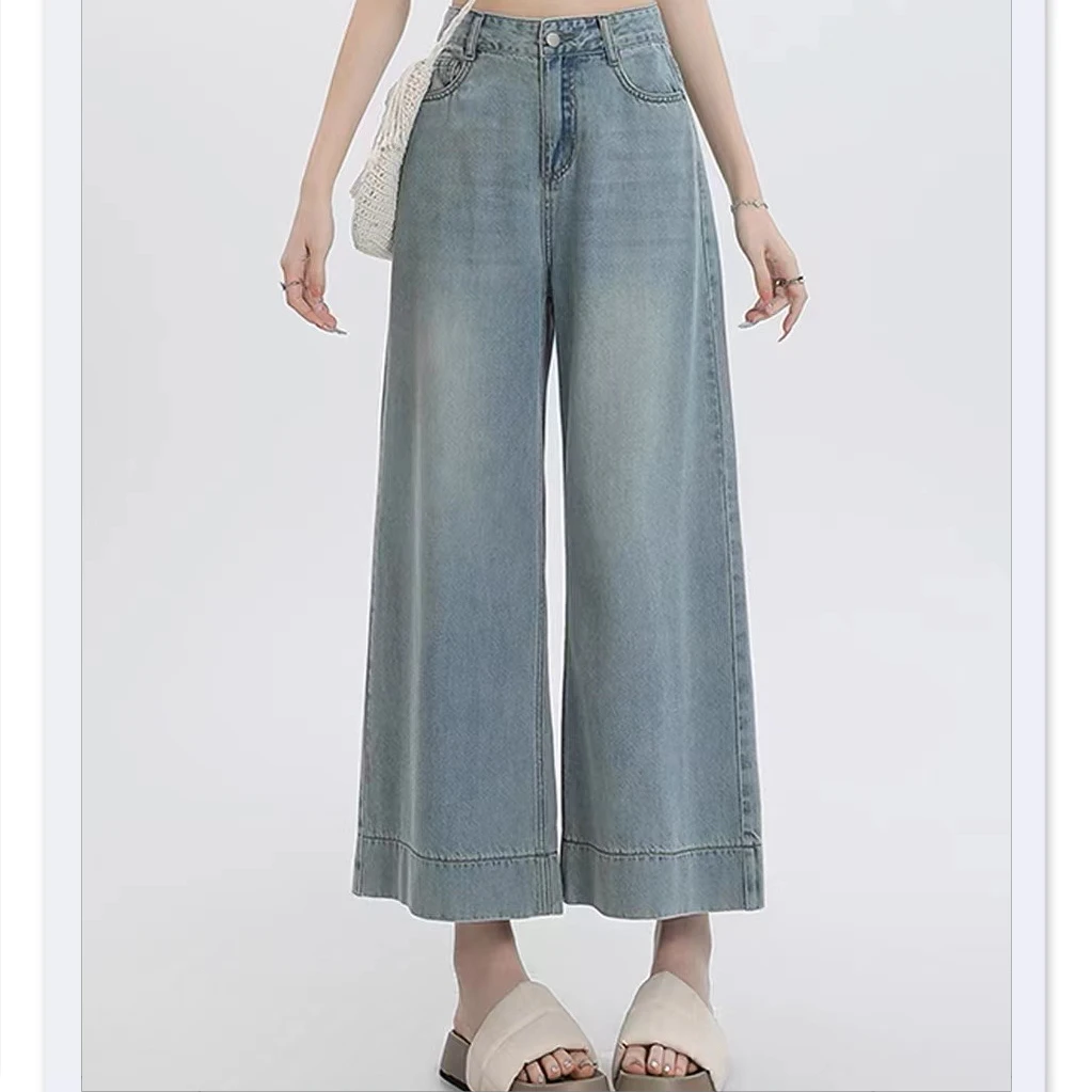 1217#大码夏“三伏天的超薄”牛仔裤