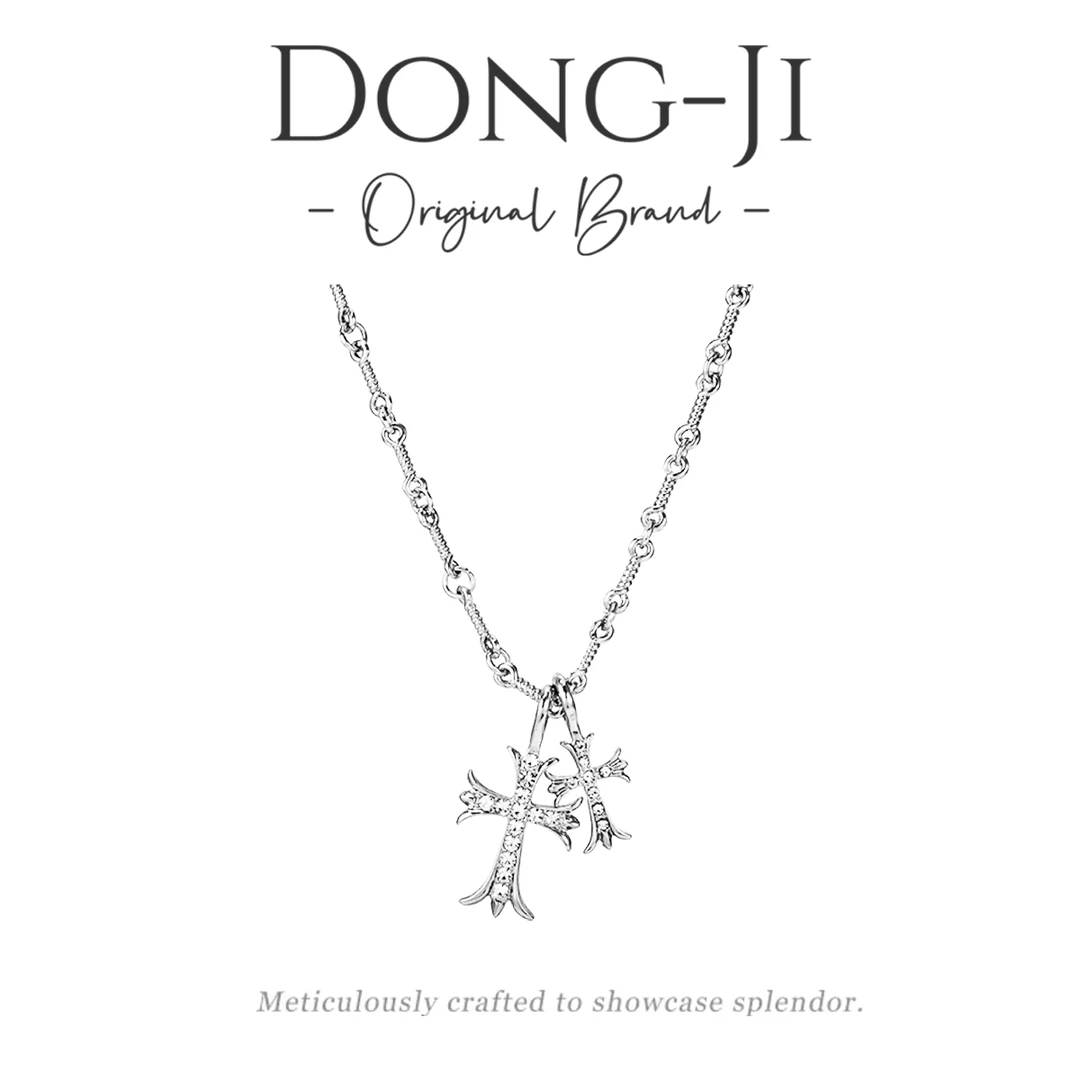 铜合金项链 【DONGJI专属】XL3001轻奢气质百搭小众设计项链个性