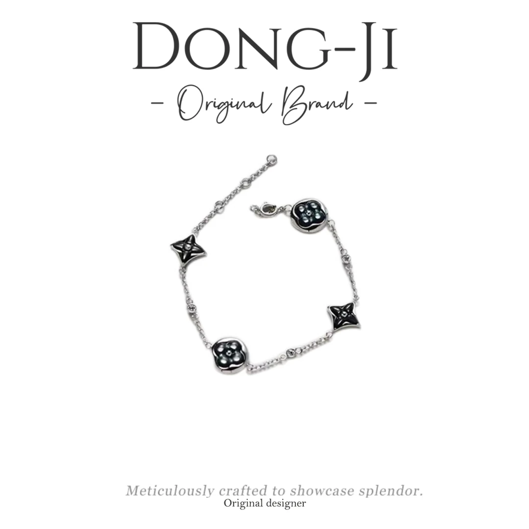 铜合金手链 【DONGJI专属】SL9055甜美轻奢时尚百搭CNC精工迷你手链