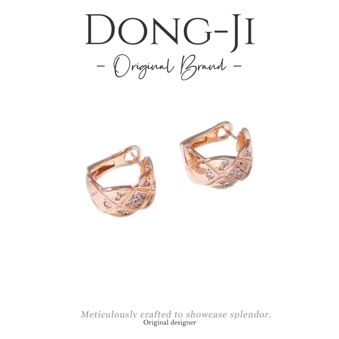 铜合金耳饰 【DONGJI专属】ES1382秋冬新款经典设计师耳钉