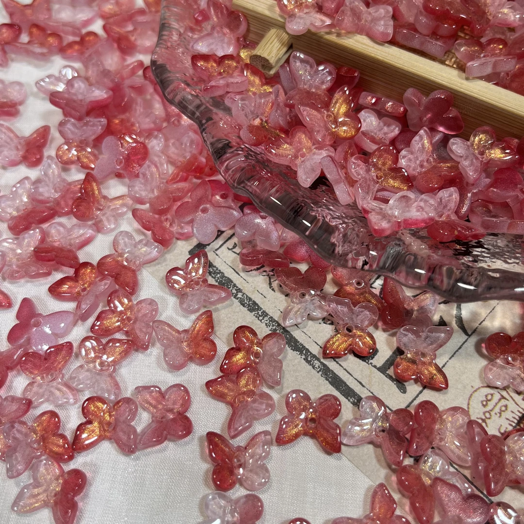 琉璃配件手工串珠diy簪花
