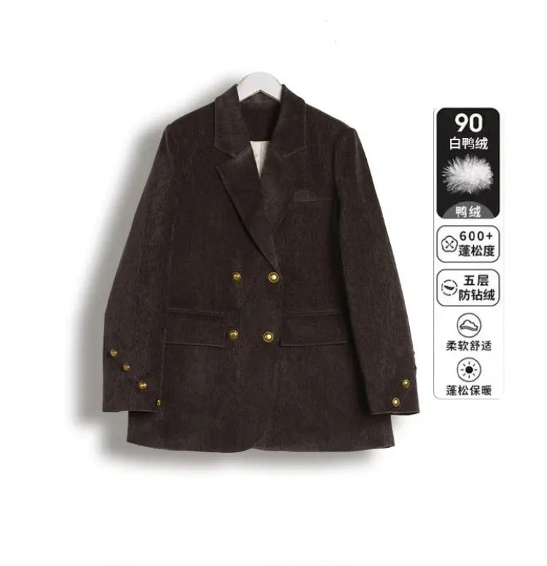 呢子女外套柔软舒适黑色蓬松保暖