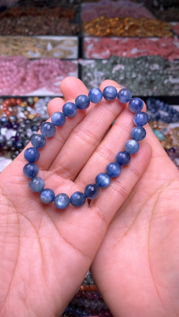 【闪购商品】水晶手链未镶嵌蓝晶A8