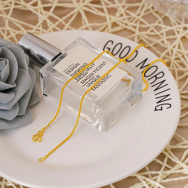 铜合金项链 素款肖邦链新品项链女 清新素链经典饰品配饰素雅颈链