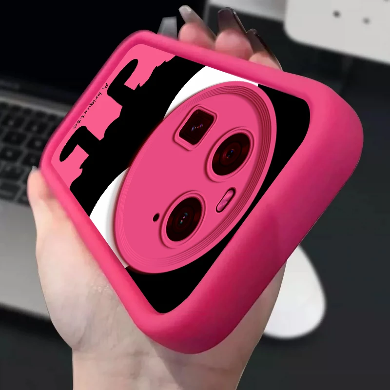 适用OPPOFindX6手机壳PGFM10彩绘高级个性创意防摔全包男大眼煤球