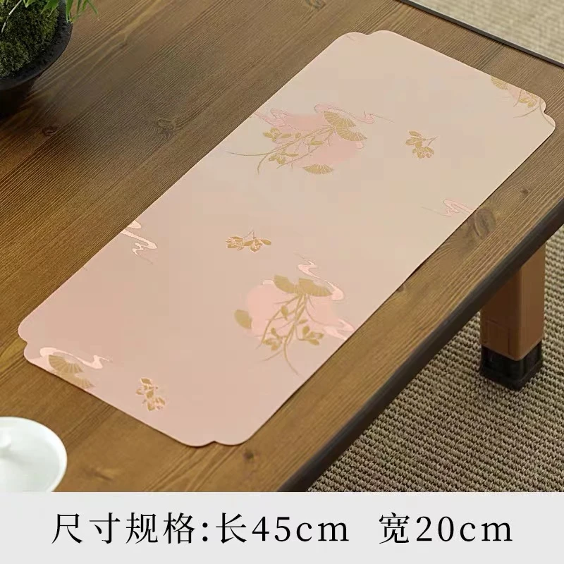 单面刺绣吸水茶席