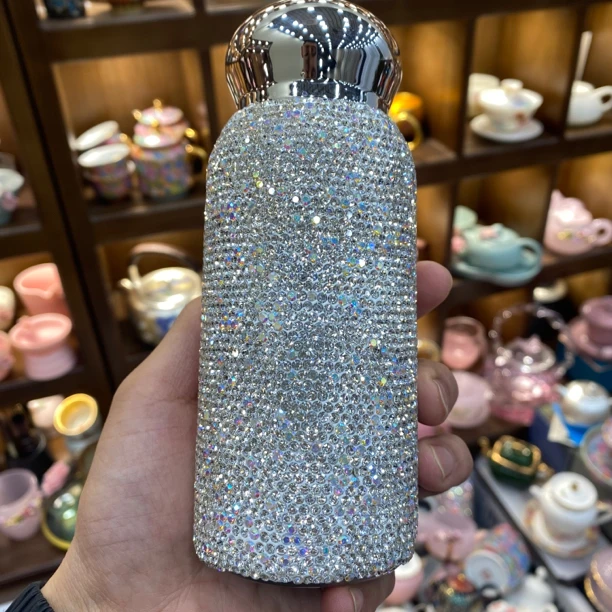 七彩满砖细砖保温杯