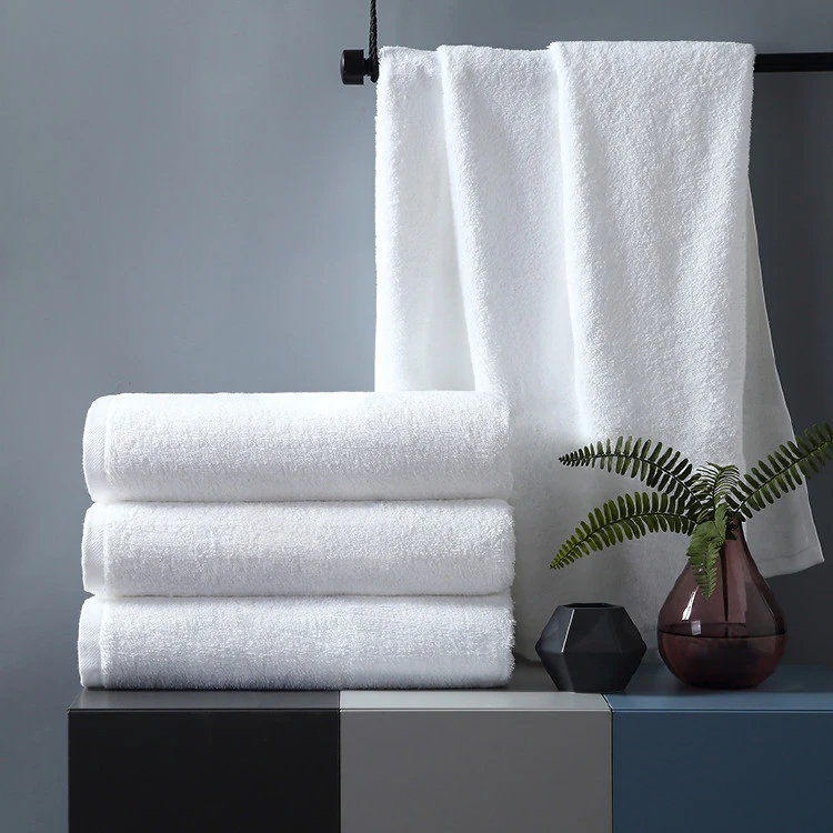 桔子水晶漫心美居诺富特花间堂酒店同款浴巾纯棉白色加厚吸水亲肤