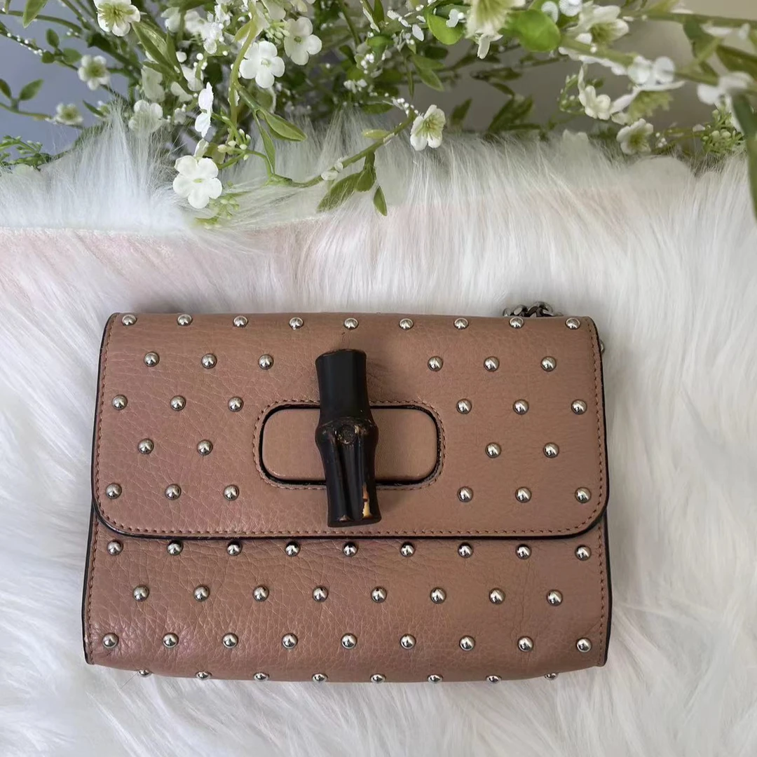 95新 GUCCI/古驰 帝爵奢品/95新/GUCCI/竹节单肩包