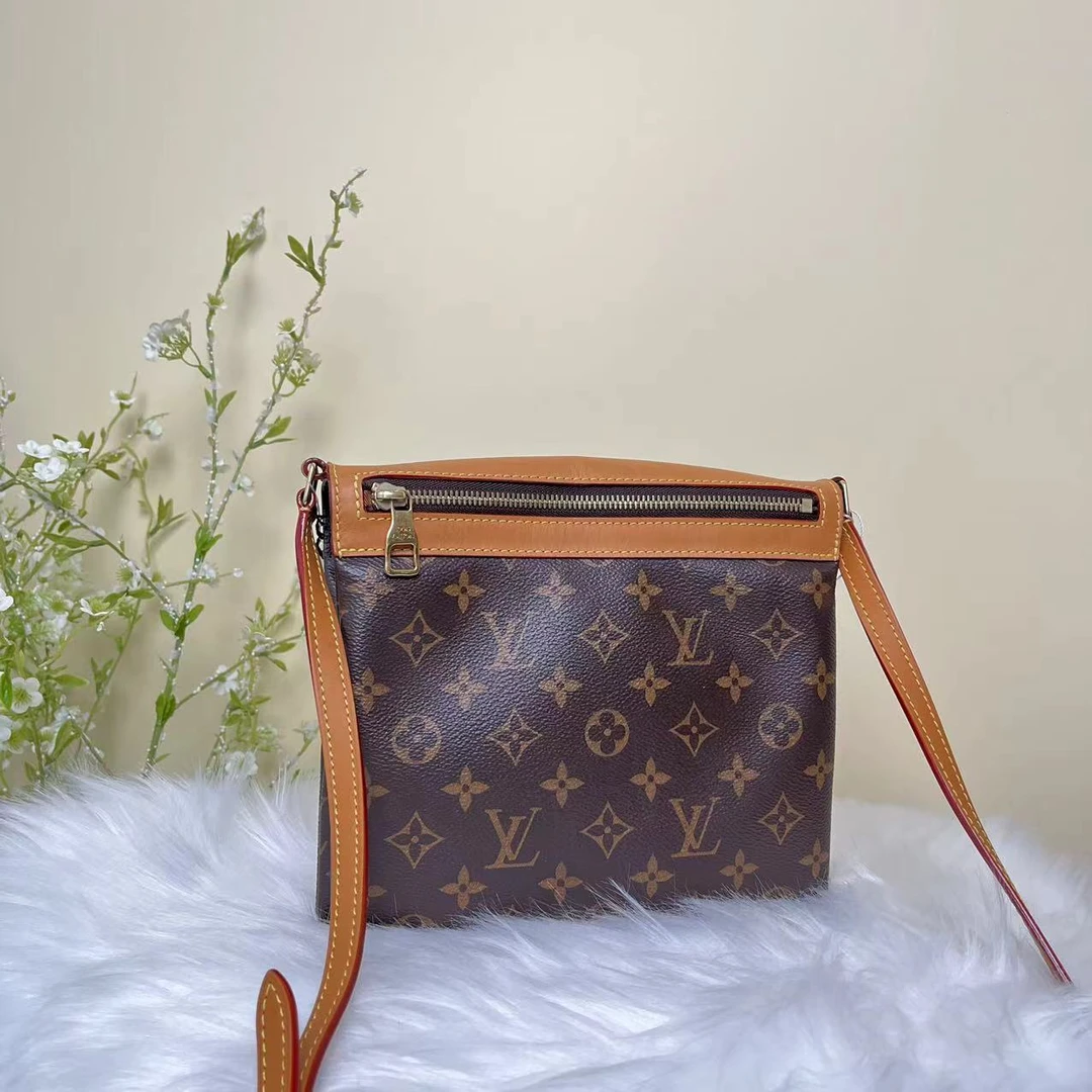 95新 LouisVuitton/路易威登 帝爵奢品/老花斜挎包