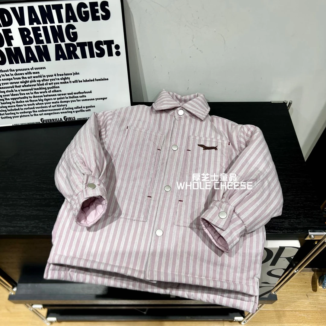 【加厚-腊肠狗】儿童秋冬加厚棉服中小童高级显白保暖连帽外套