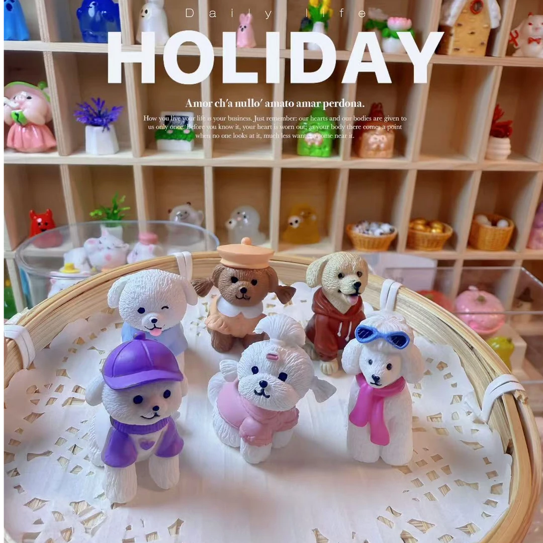 【许愿+对碰+隐藏】美式狗狗 立体DIY摆件