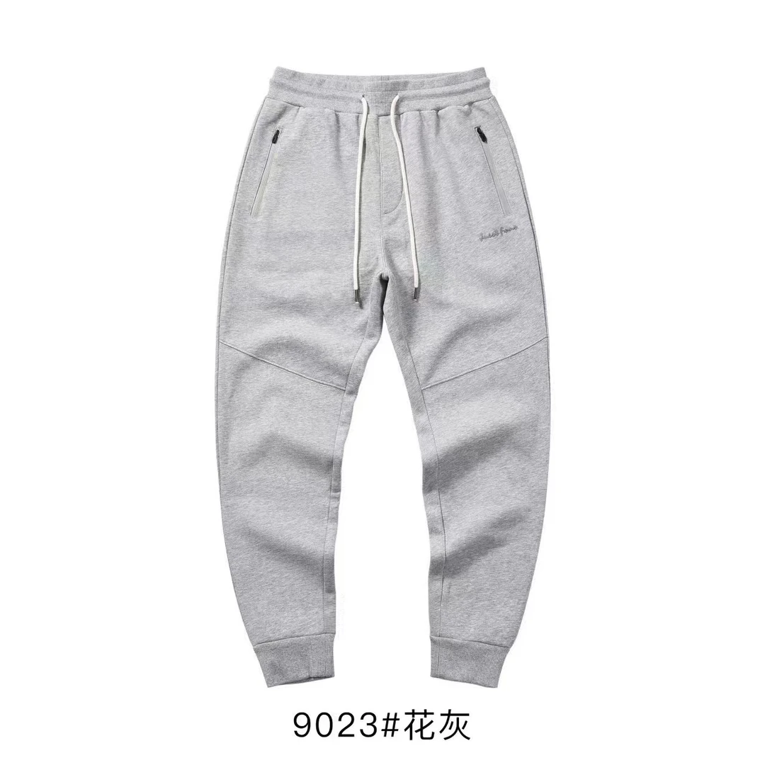 9023 春秋款男士休闲运动针织棉潮流男束脚裤百搭情侣