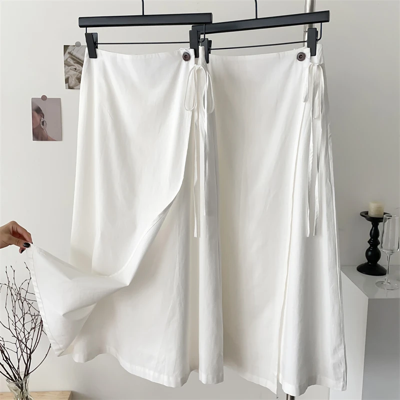 2026春季半身裙垂坠感纯色设计感通勤设计裙子流行显瘦时尚女装