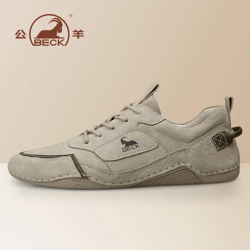 BECK/公羊春秋款男士男鞋意大利纯手工休闲皮鞋男潮鞋BBS-52232-