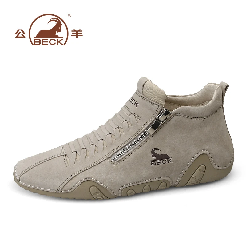 BECK/公羊秋季款男士男鞋意大利纯手工休闲皮鞋男潮鞋RX-5053-